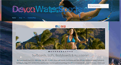 Desktop Screenshot of devonwatersports.com